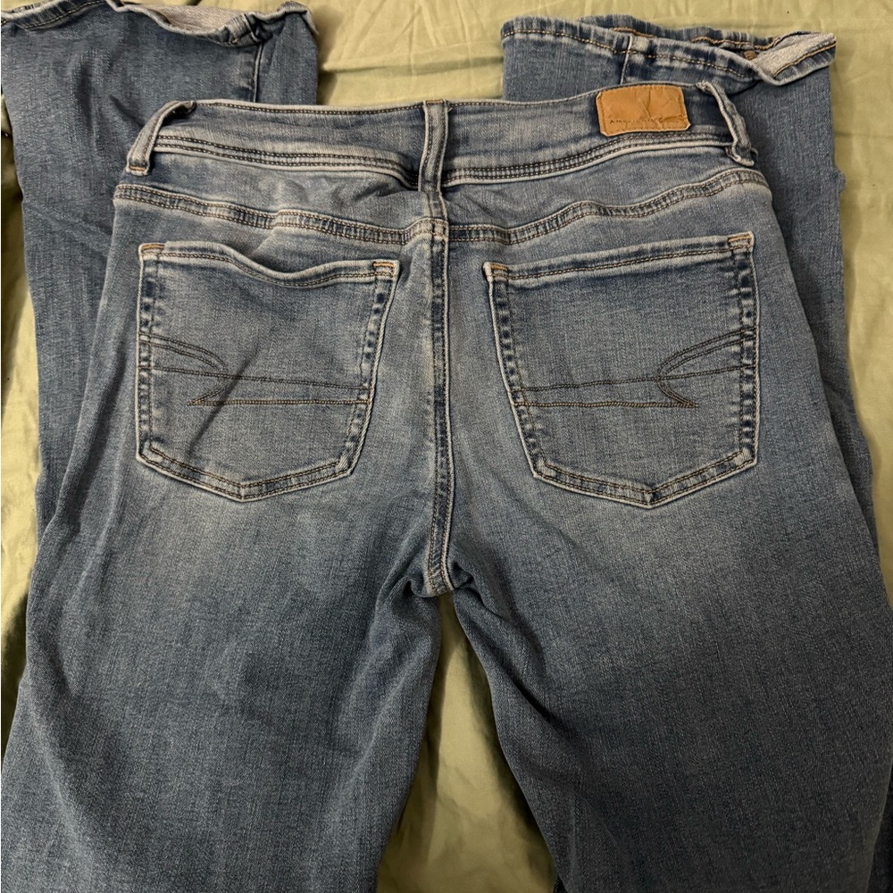 American Eagle Outfitters Light Blue Boot Cut Jeans